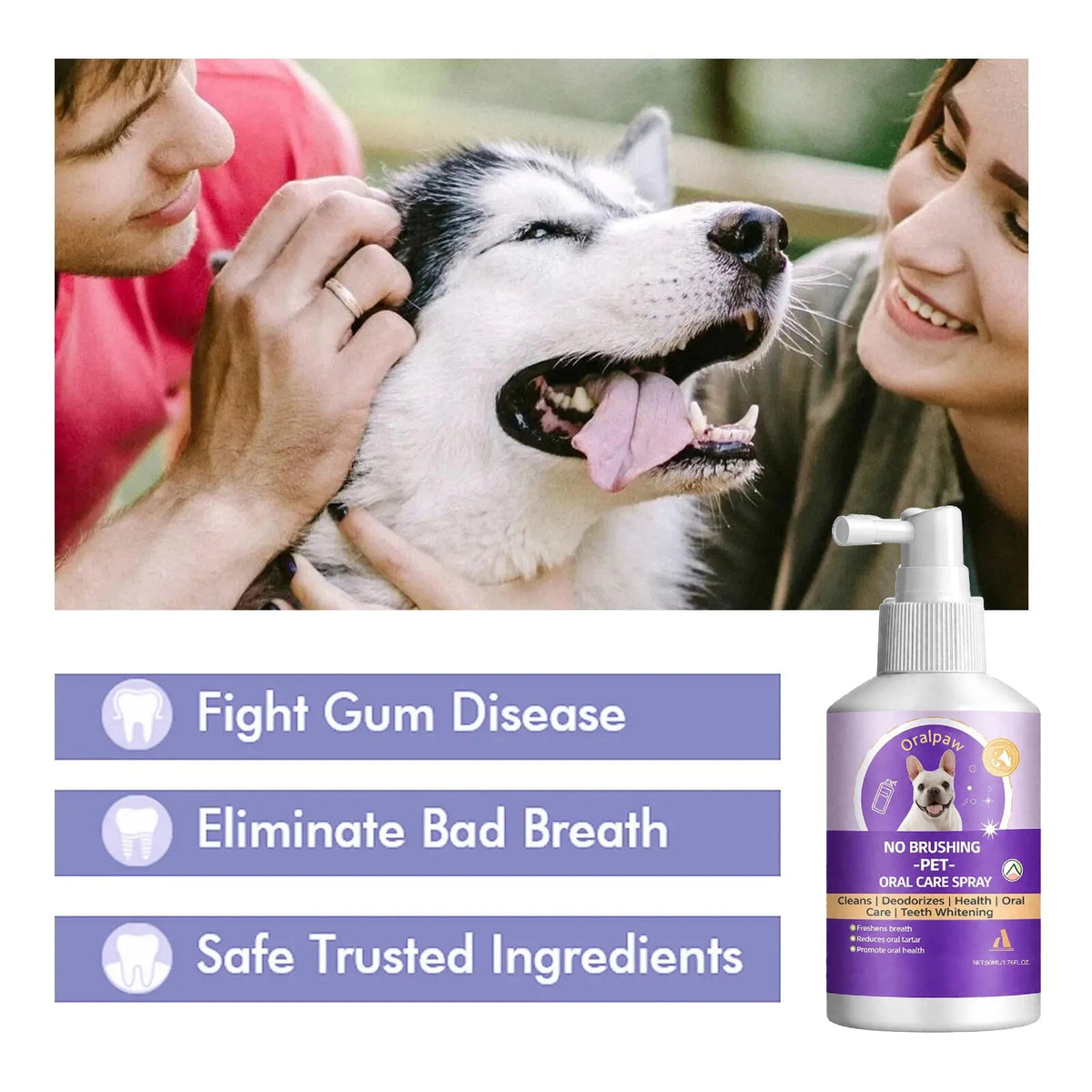 Oralpaw™ 🍃NO BRUSHING oral care spray for dogs cats