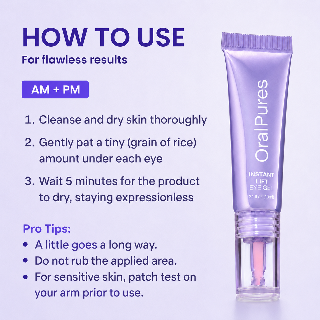OralPures™ Instant Lift Eye Gel