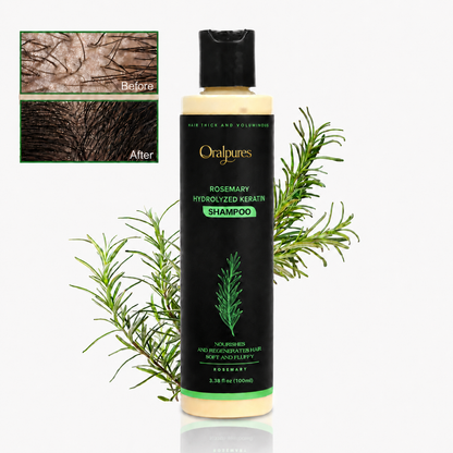 🔥LAST DAY 50% OFF - OralPures Organic Rosemary Hair Growth Shampoo