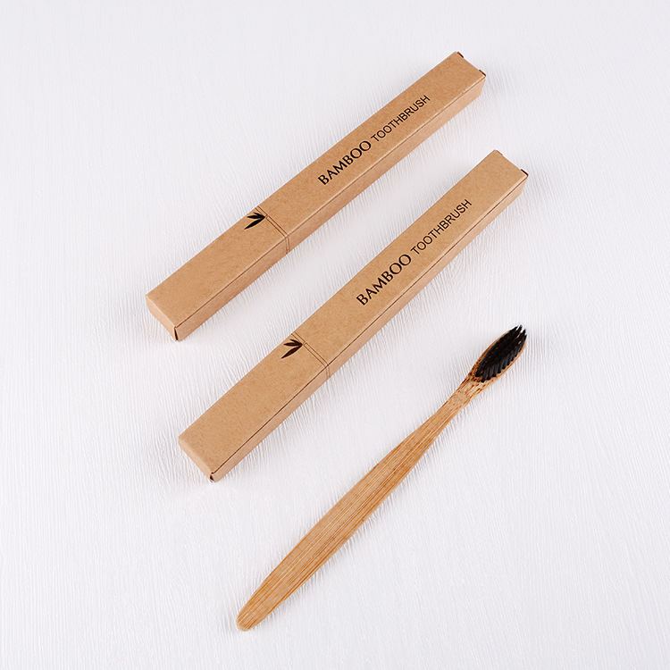 Oralpures environmental-friendly recycled bamboo charcoal toothbrush