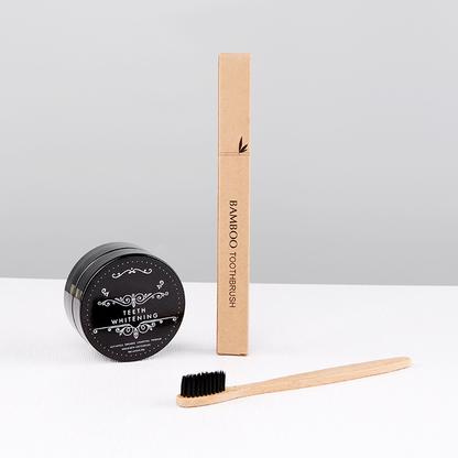Oralpures environmental-friendly recycled bamboo charcoal toothbrush