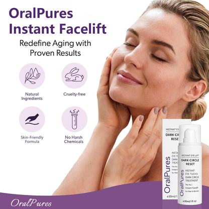 🔥LAST DAY 60% OFF OralPures miracle peptide Instant Facelift Anti Aging Eye Serum