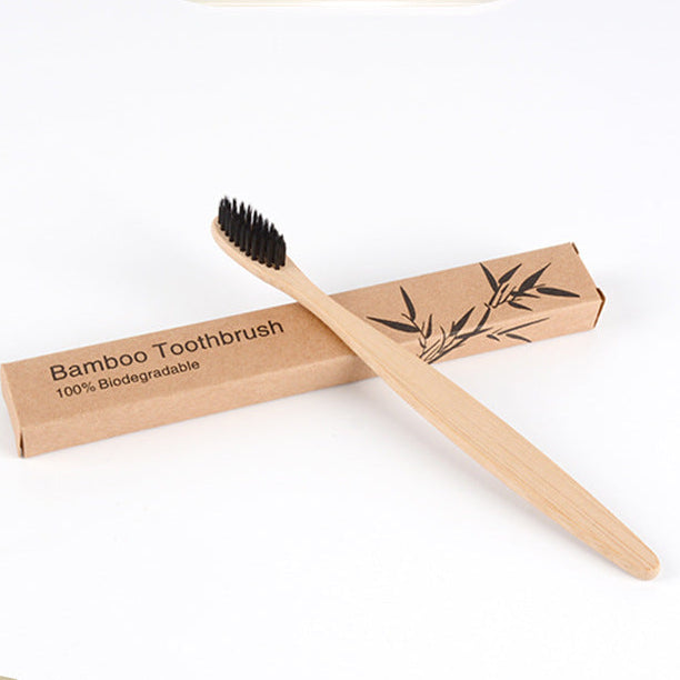 Oralpures environmental-friendly recycled bamboo charcoal toothbrush