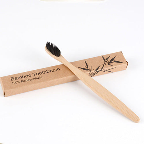 Oralpures environmental-friendly recycled bamboo charcoal toothbrush